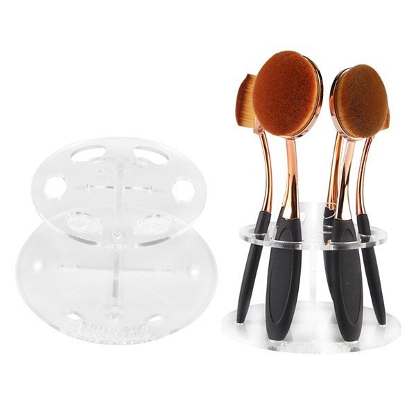 

Brushtree Brush Holder Makeup Brush Stand, Transparent