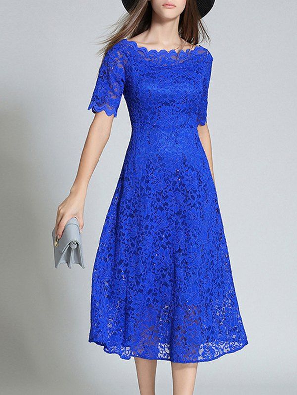 gown design boat neck