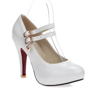 Platform Mary Jane Pumps