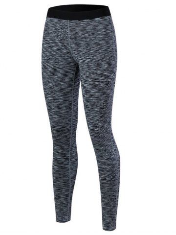 2019 Striped Sport Running Leggings | Rosegal.com