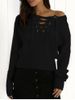 Lace Up Jumper -  