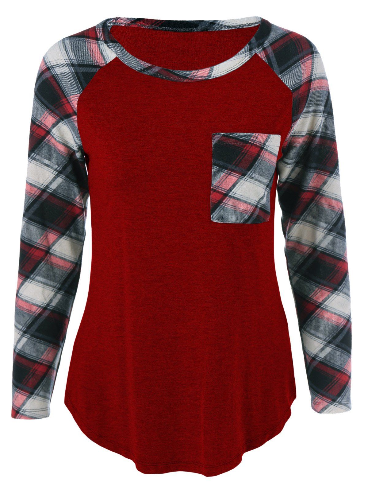 plaid t shirt men