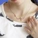 Name Heartbeat Pendant Necklace -  