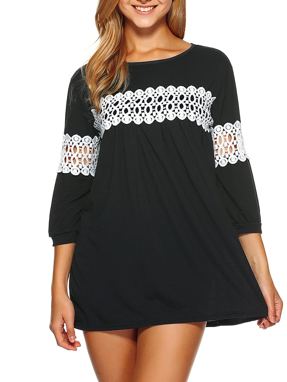 loose fitting mini dress