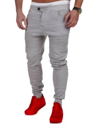 mens ribbed joggers