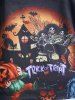 Raglan Sleeves Halloween Printed T-Shirt -  