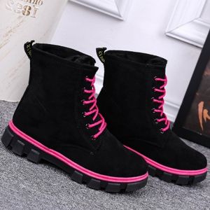 flat heel snow boots