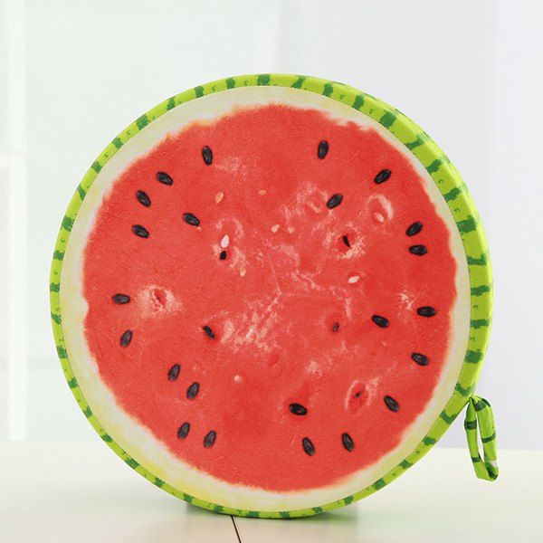 watermelon plush pillow