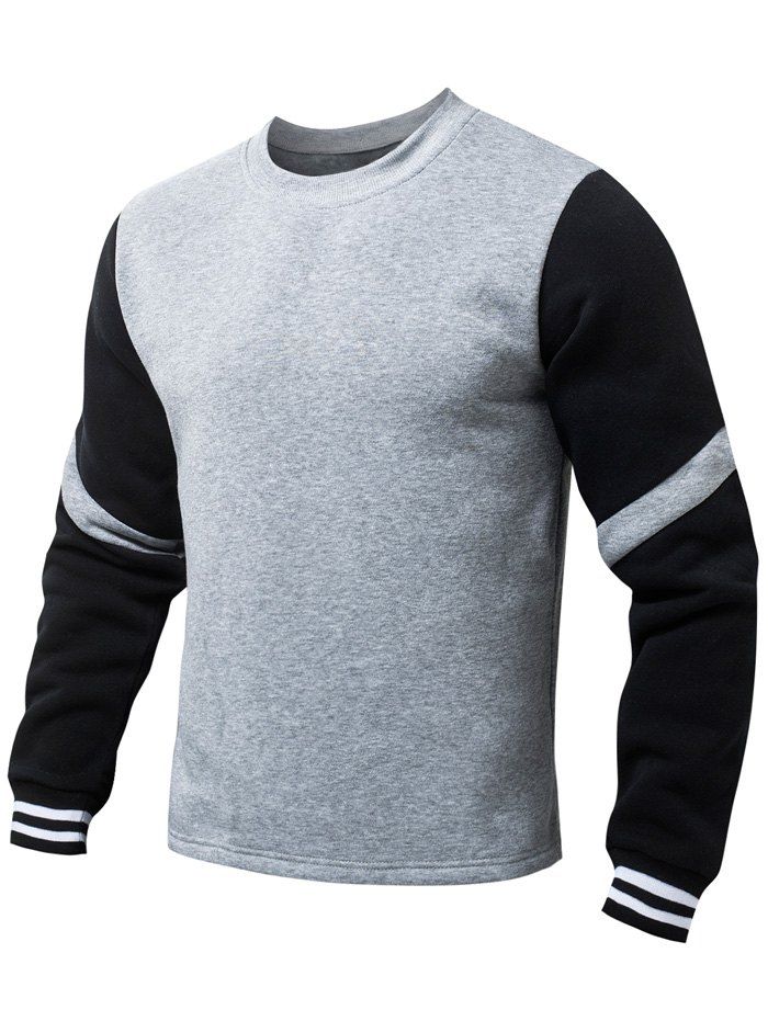 sweatshirt with a collar