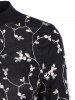 Autumn Leaf Broderie Robe manches longues -  