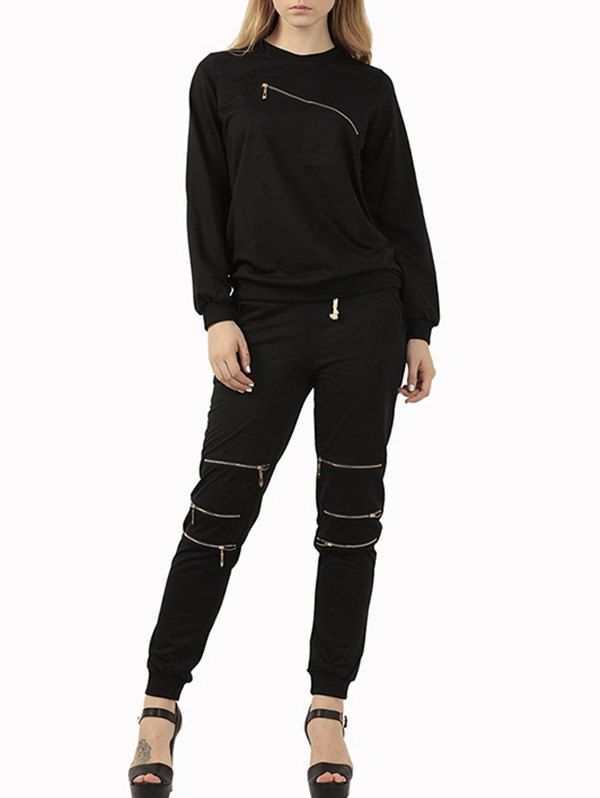 jogger pants and sweatshirt set