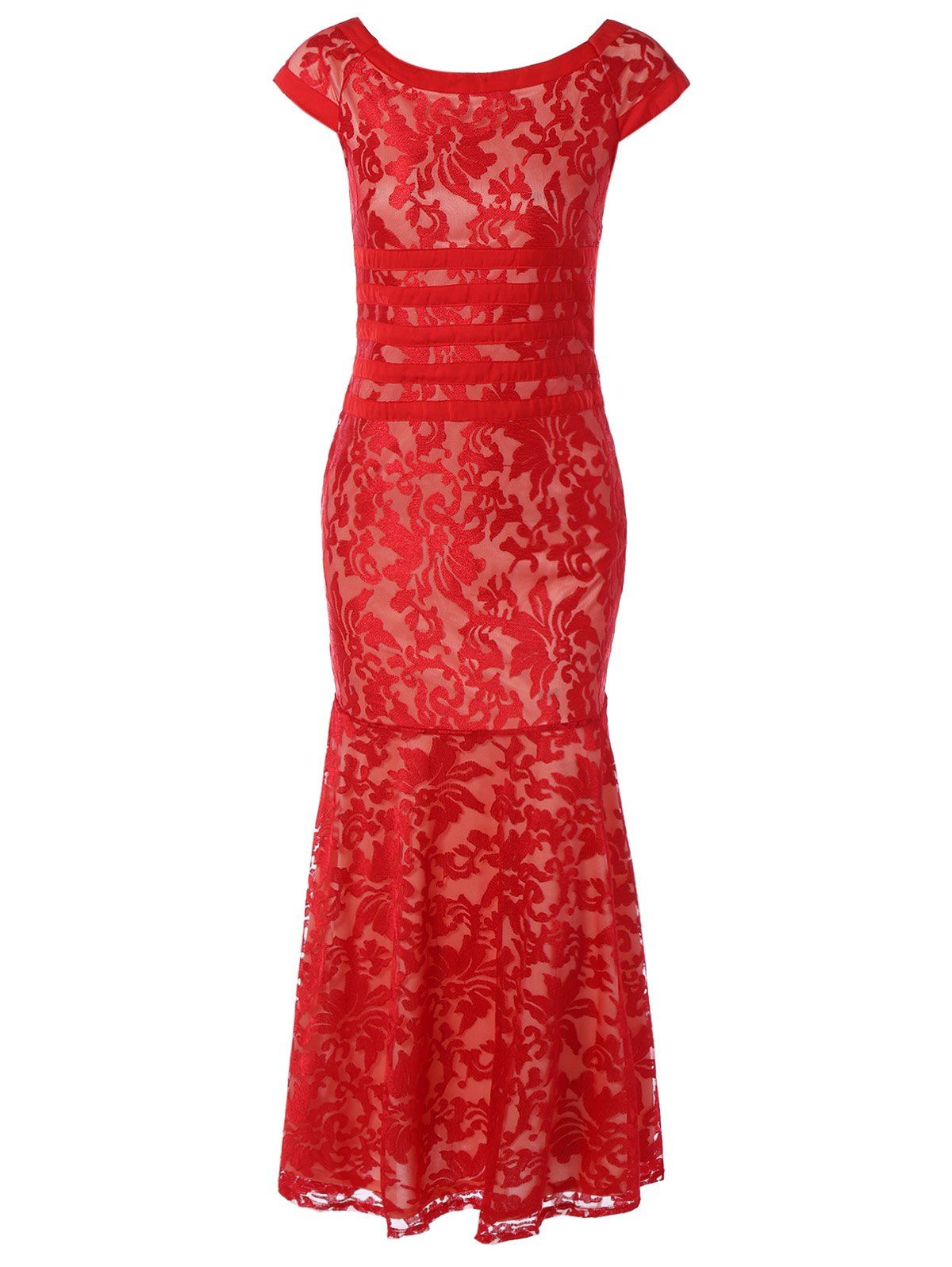 tight maxi prom dress