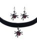 Spider Halloween Jewelry Set -  