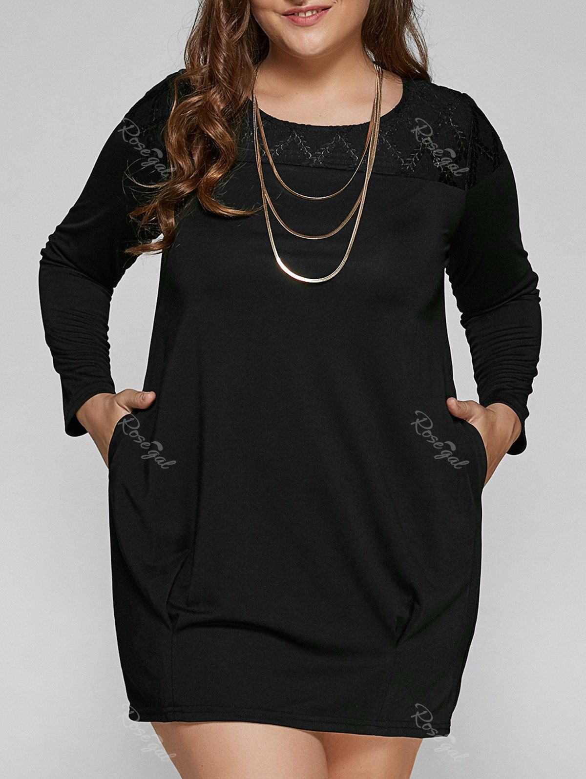 plus size shift dresses