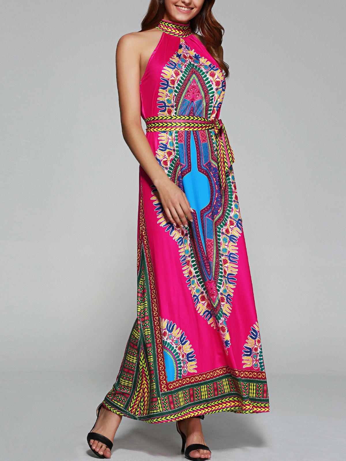 tribal maxi dress