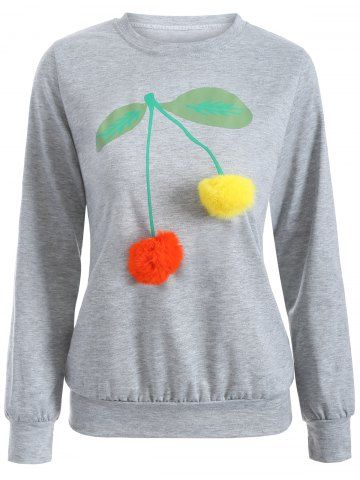 cherry sweatshirt