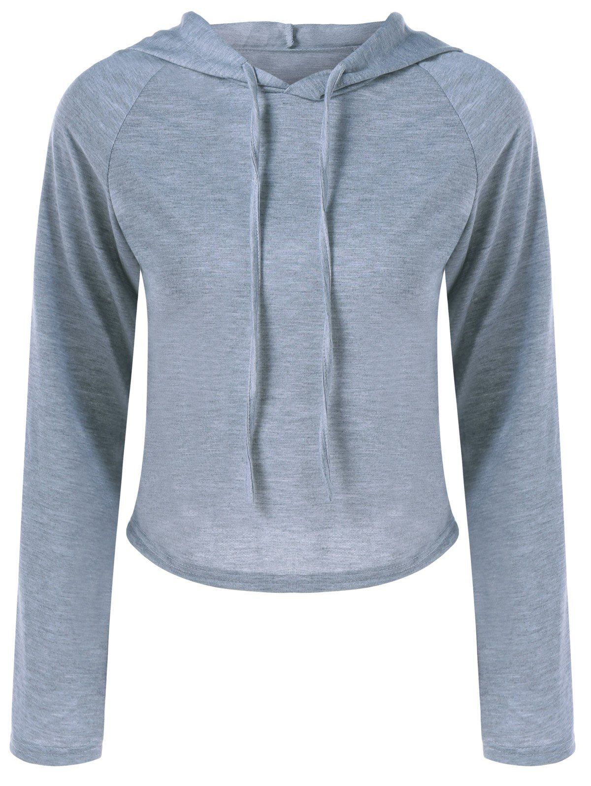 

Long Sleeve Hoodie, Gray