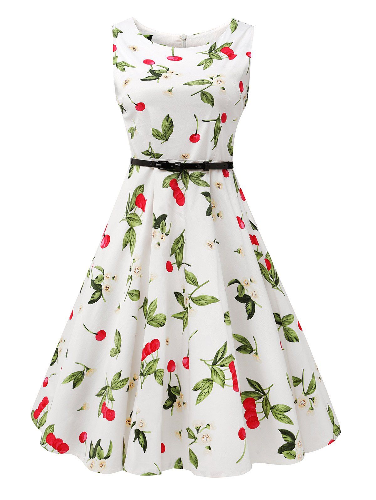 robe imprimée cerises