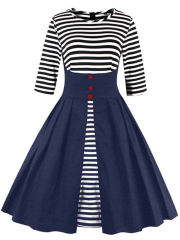 Vintage Blue Dress