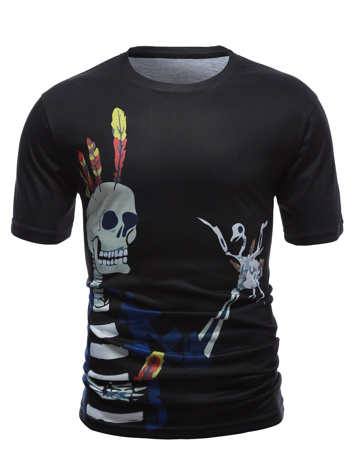 mens t shirts skull