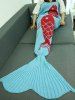 Super Soft Sleeping Bag Bed Sofa Wrap Mermaid Blanket -  