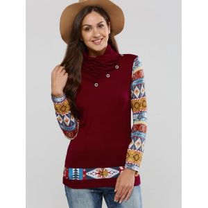 long sleeve tribal shirt