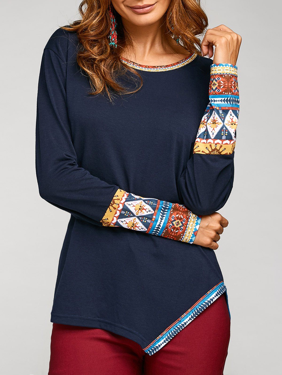 tribal long sleeve shirt