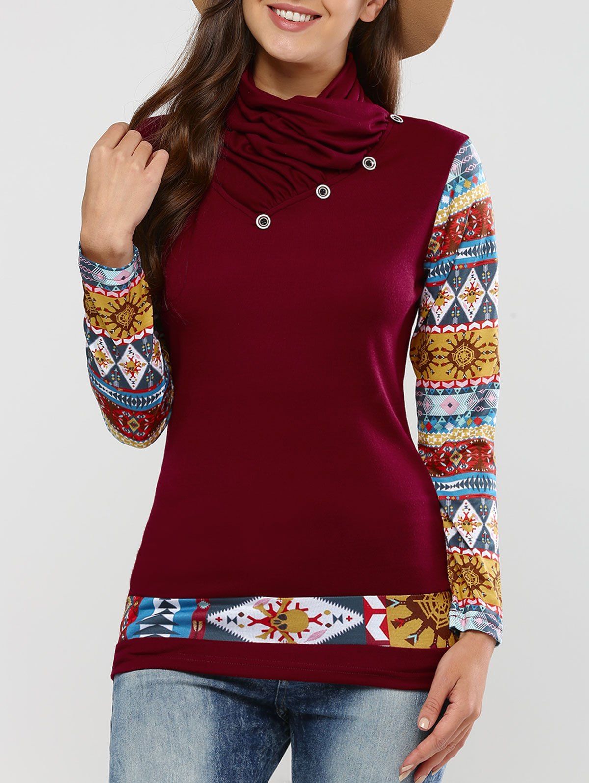 tribal long sleeve shirt