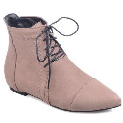 pointed toe flat tall boots