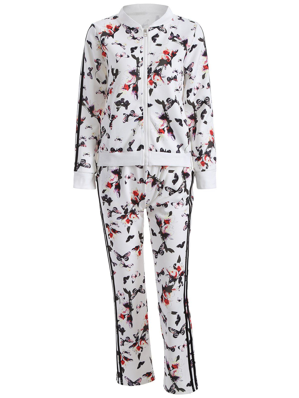 butterfly sweatshirt and sweatpants set