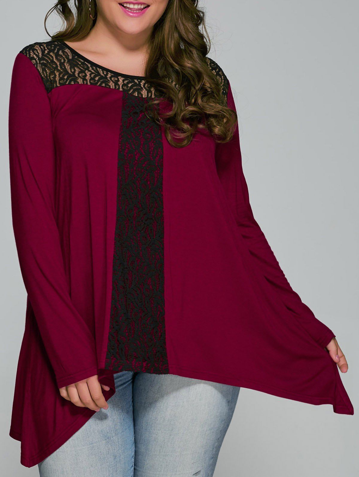 discount plus size blouses