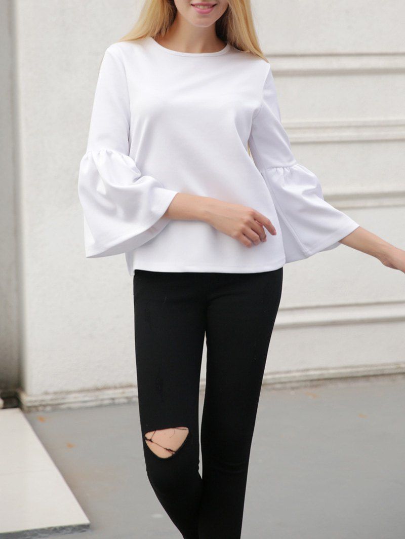 Store Bell Sleeve Slimming T-Shirt  