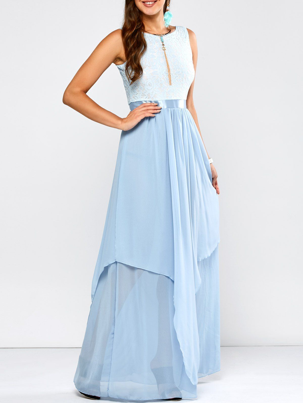 maxi dress for engagement pictures