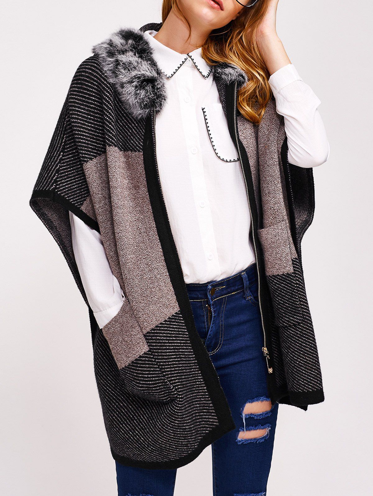 short sleeve hooded cardigan