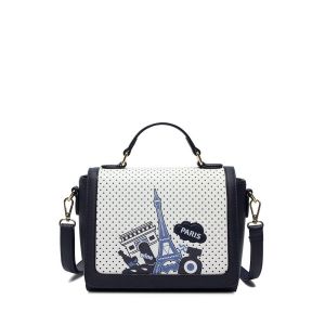 Print Polka Dot Cross Body Bag
