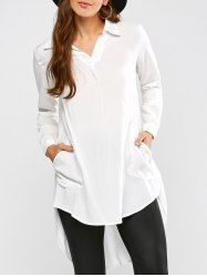 womens longline blouses uk