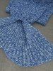 Keep Warm Acrylic Knitted Sofa Mermaid Tail Style Blanket -  