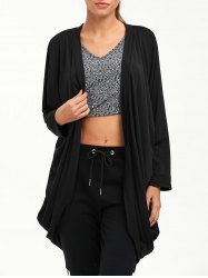 Automne manches longues ouvert avant Cardigan -  