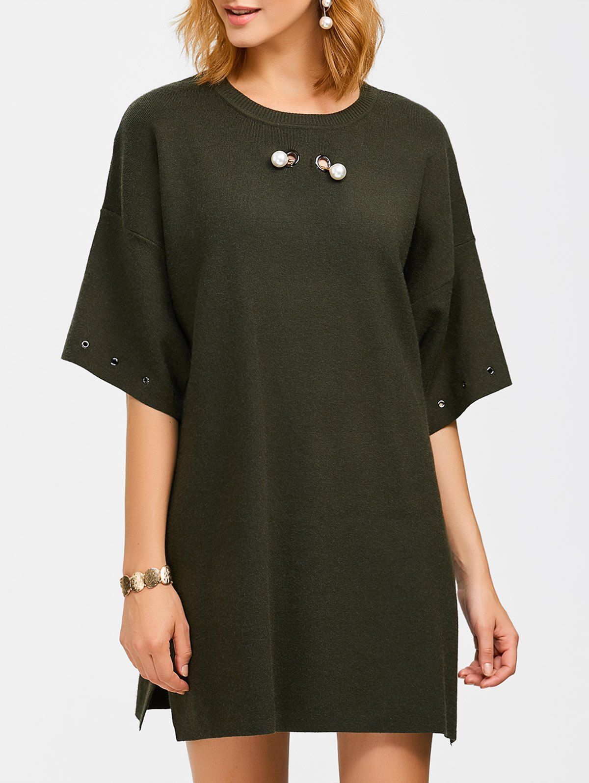 slouchy jumper dress