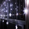 Christmas Indoor Decor Snowflake Pendant LED String Light -  