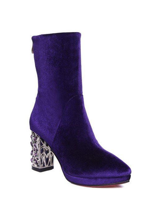 sock boots chunky