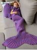 Winter Sleeping Bag Bed Throw Wrap Mermaid Blanket -  
