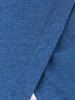 T-shirt à manches réglable Overlap - Bleu Léger L