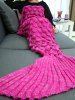 Couverture tricotée en queue à écailles de sirène - Frutti de Tutti 