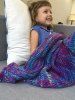 Warm and Soft Knitted Sofa Kids Mermaid Tail Blanket -  