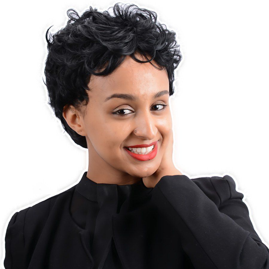 

Short Curly Synthetic Capless Wig, Colormix