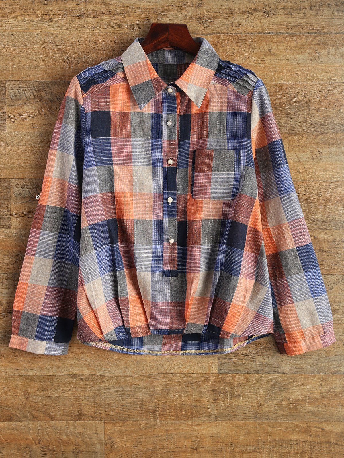 soft checked shirt