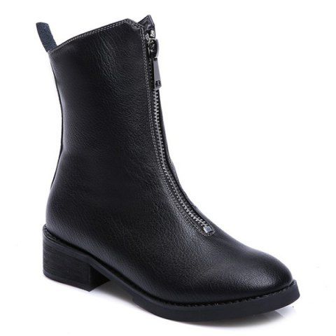 botas cortas de cuero