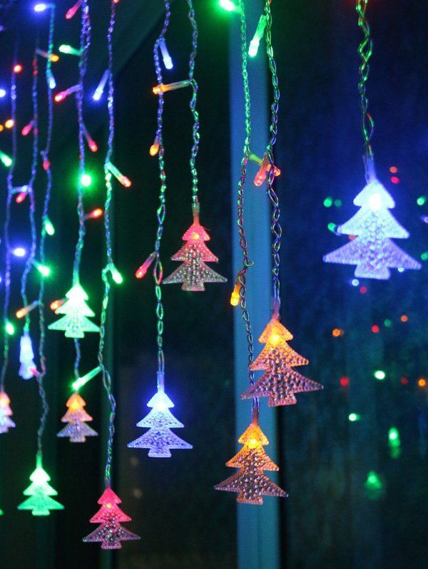 Dangling Tree Lights 