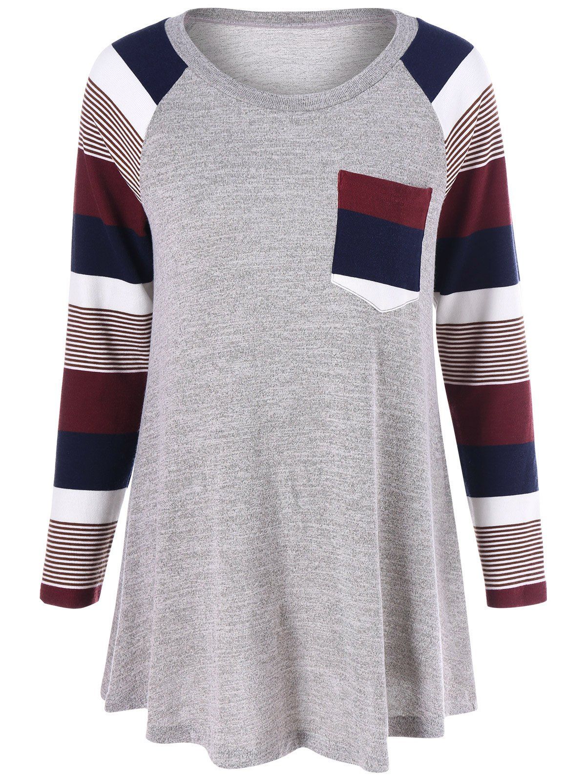 aliceah jogger with striped trim